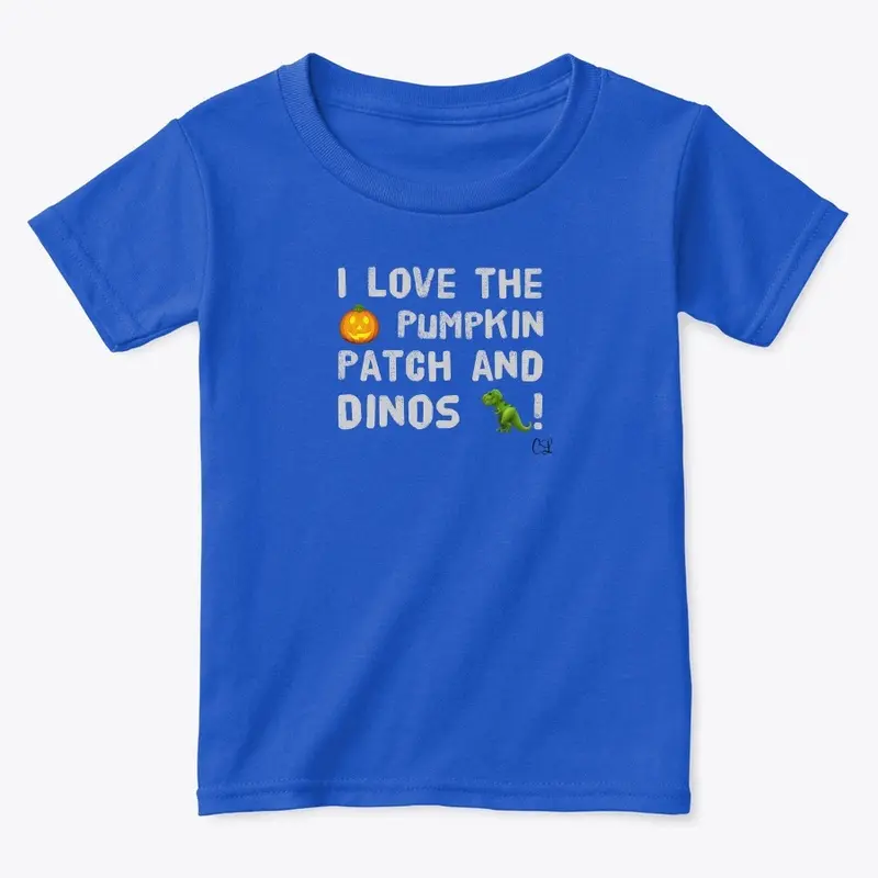 KIDS Pumpkin Patch and Dino Apparel